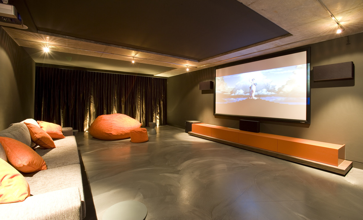 15 Simple, Elegant and Affordable Home Cinema Room Ideas | Architecture