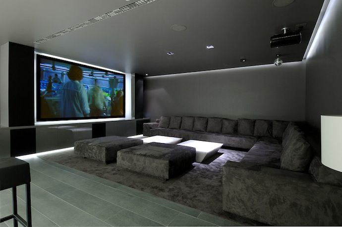 15 Simple, Elegant and Affordable Home Cinema Room Ideas | Architecture