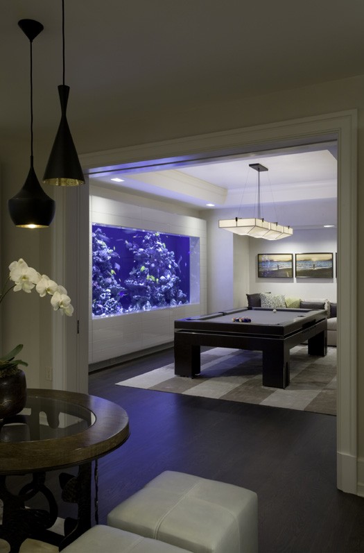 30 Incredibly Awesome Ideas To Beautify Your Home With Aquariums