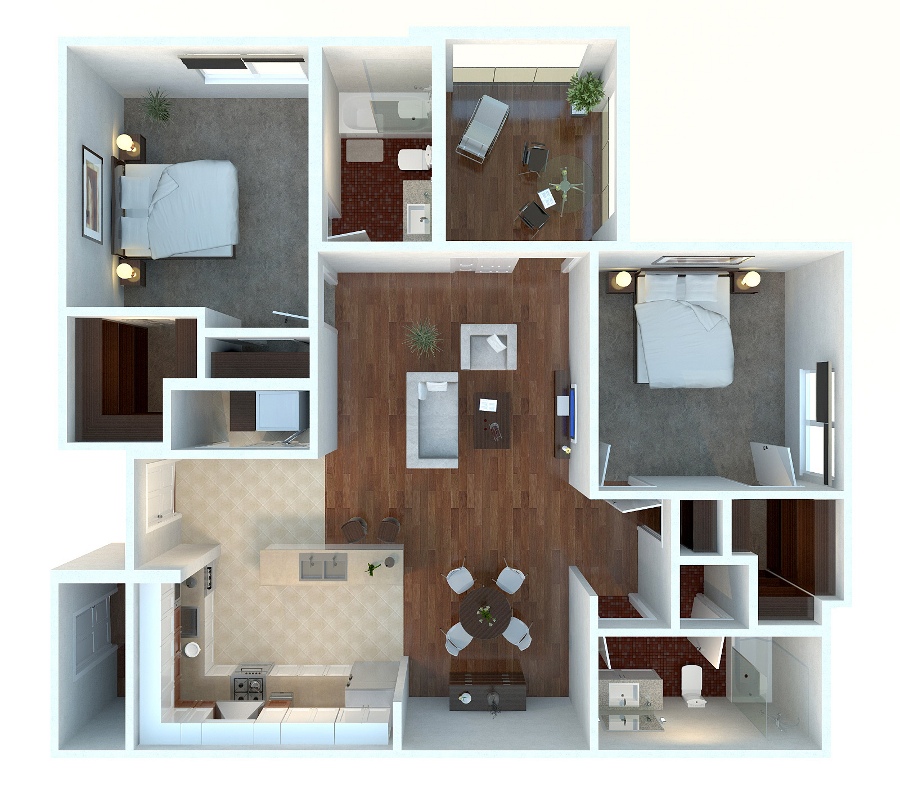 29-Minimalist-Two-Bedroom-Apartment