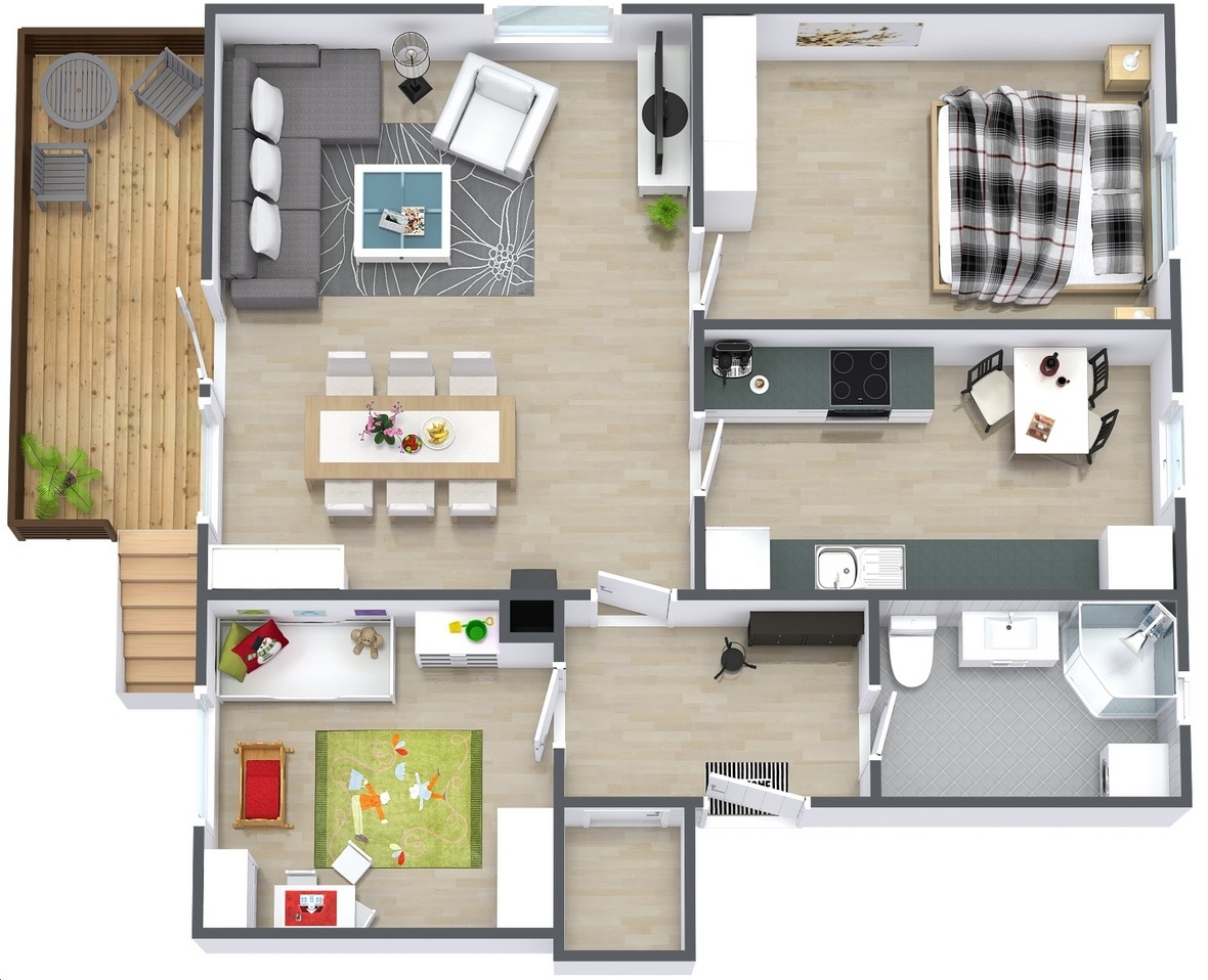 32-Simple-Two-Bedroom-House-Plan