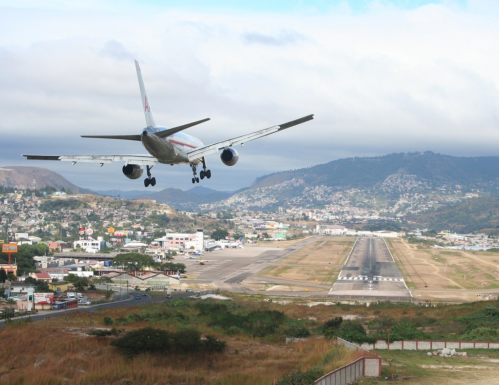 1. Toncontin International Airport, Honduras