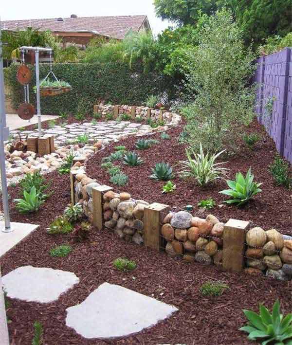 26 Fabulous Garden Decorating Ideas with Rocks and Stones ~ ScaniaZ