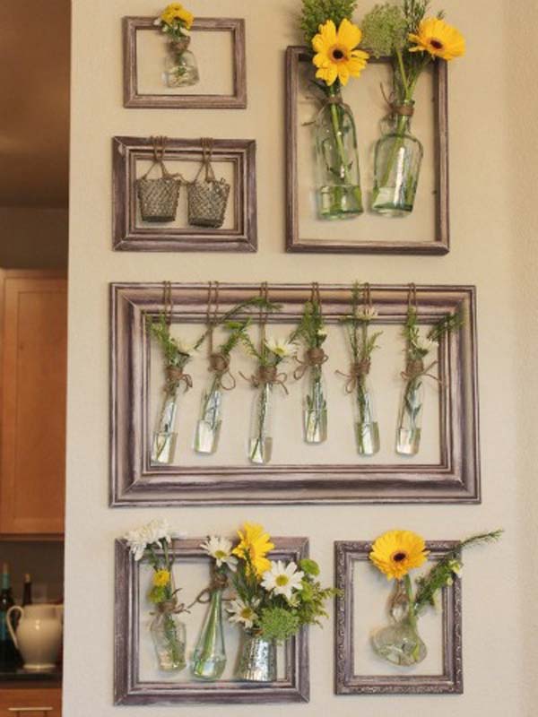 diy project projects decorating easy frame decor using glass decorations wood frames hanging creative use inside homedecor repurpose empty repurposing