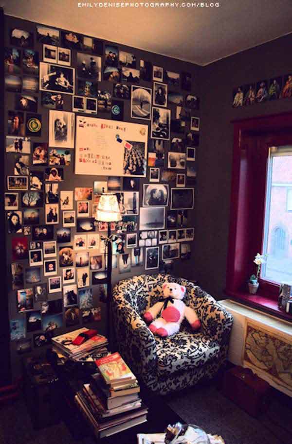 decorate bedroom decor walls simple ways collage lights memory memories organize rooms dorm cozy printed idea place frames aesthetic inspirations