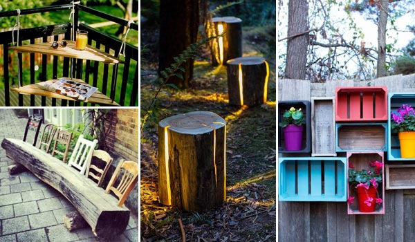 25+ DIY Reclaimed Wood Projects for your Homes Outdoor