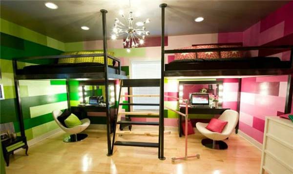boy shared bedroom boys sharing bedrooms idea rooms teen space brilliant half decorating teenager decor architecture siblings cute bed different
