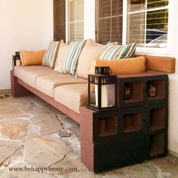25+ Awesome Outside Seating Ideas You Can Make with Recycled Items 