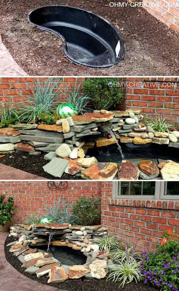 25+ DIY Water Features Will Bring Tranquility & Relaxation ...