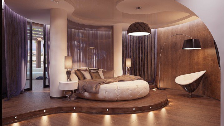 AD-Magnificent-Unique-Rounded-Bed-Bedrooms-14