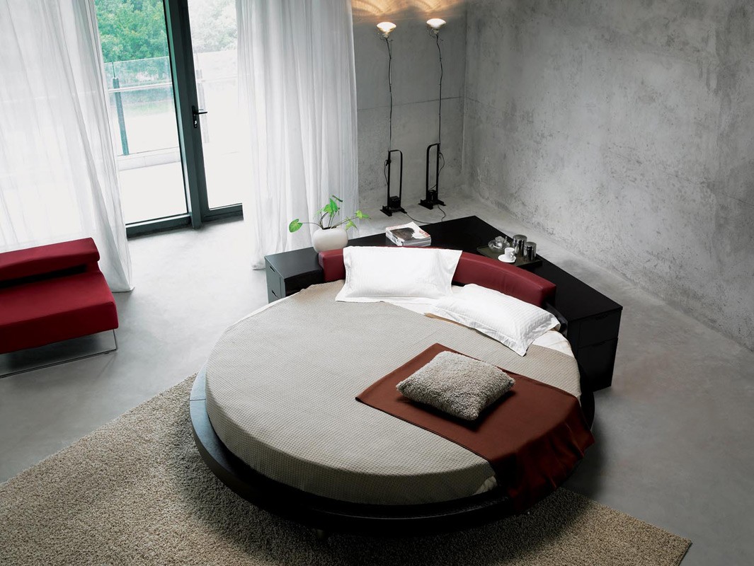 AD-Magnificent-Unique-Rounded-Bed-Bedrooms-22