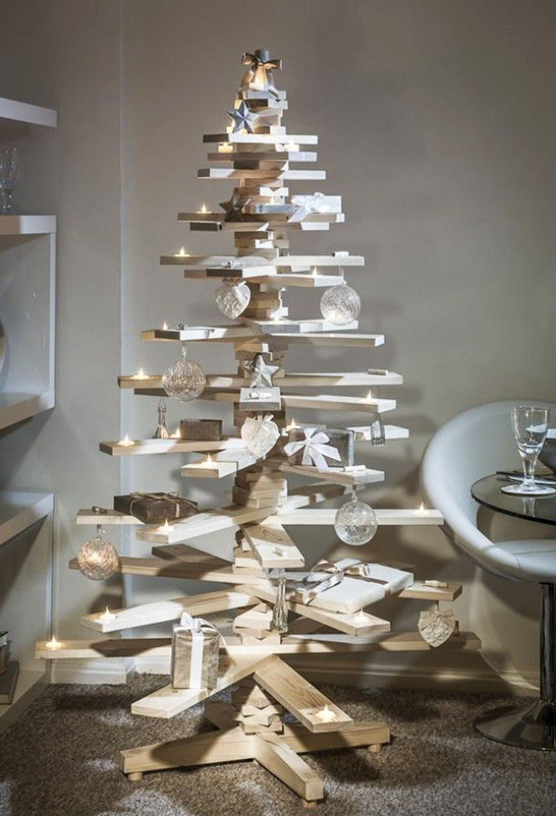 25 Ideas Of How To Make A Wood Pallet Christmas Tree | Architecture