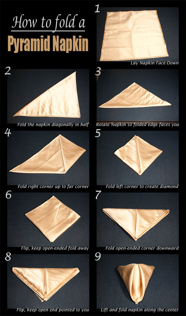 Top 15 Napkin Folding Techniques Every Restaurant Needs To Know… – Online Blog