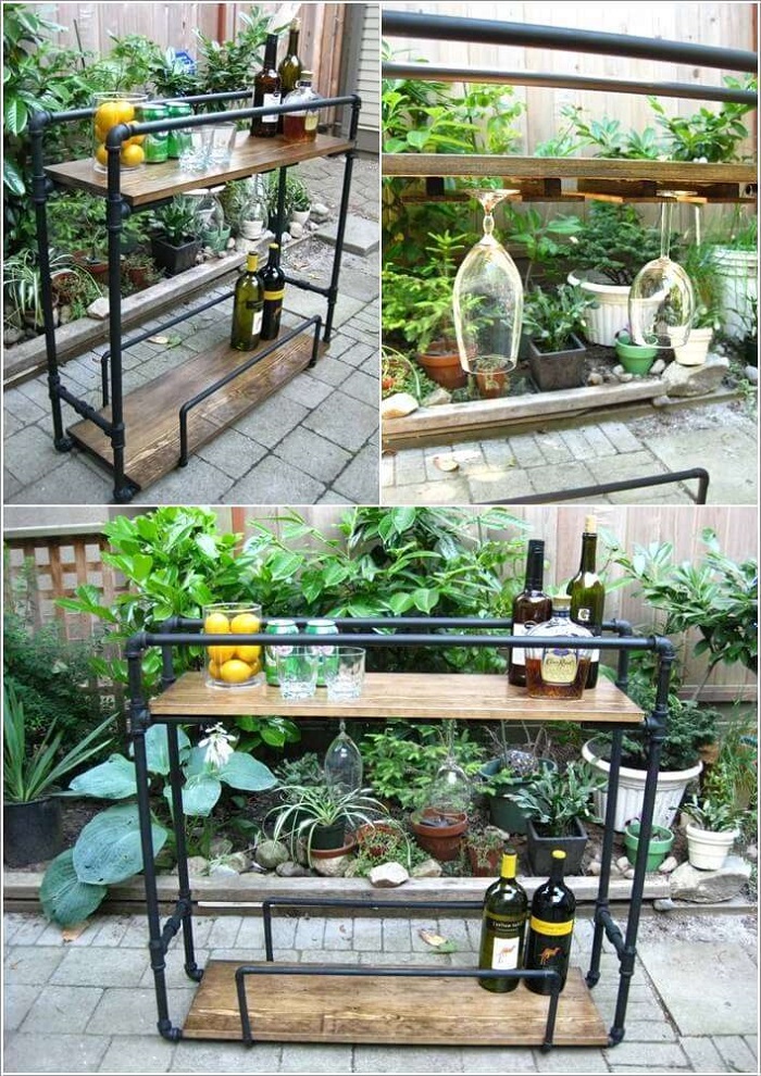 25 Cool DIY Metal Pipe Projects For Your Home