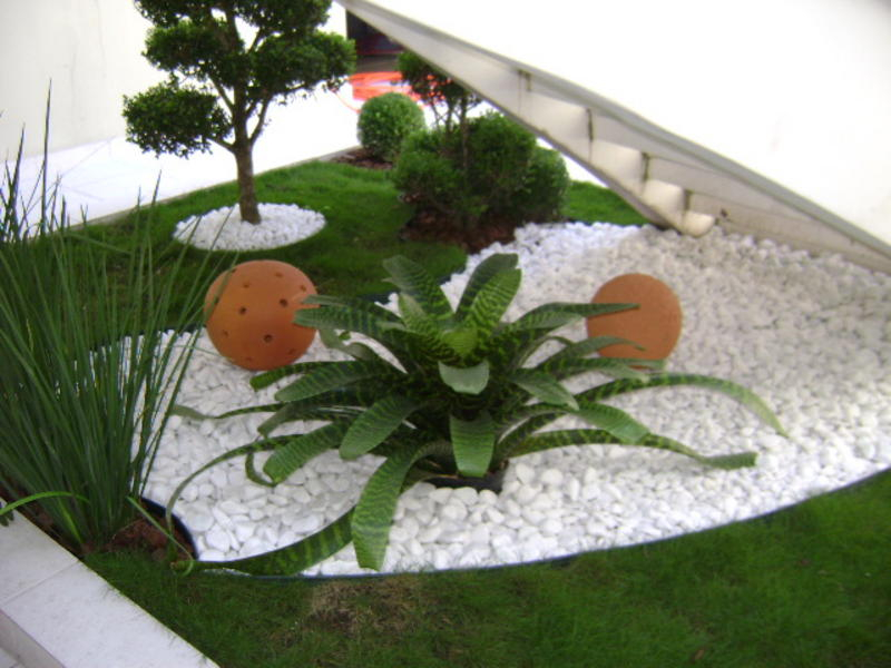 Ad Garden Ideas With Pebbles