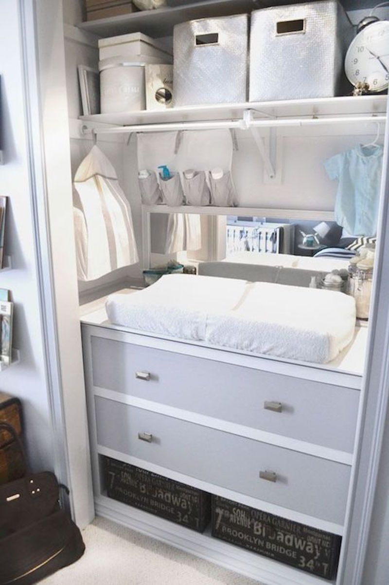 diy spaces baby closet project ingenious