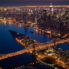 New York City at Night by Evan Joseph