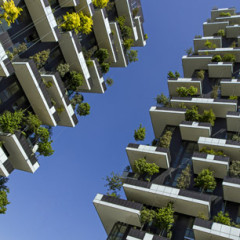 Vertical Forests: 2 Lush Urban Towers Support 16,000 Plants