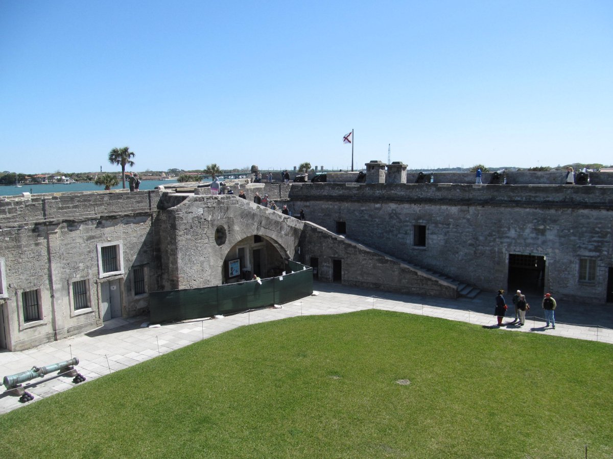 25. Castillo de San Marcos, Saint Augustine, Florida 