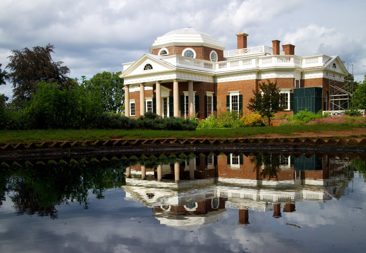 14. Thomas Jefferson's Monticello, Charlottesville, Virginia 