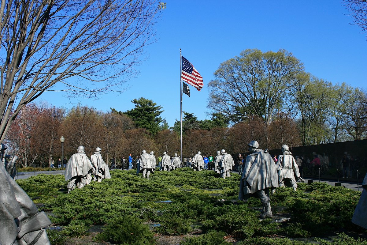 10. Korean War Veterans Memorial, Washington, D.C. 
