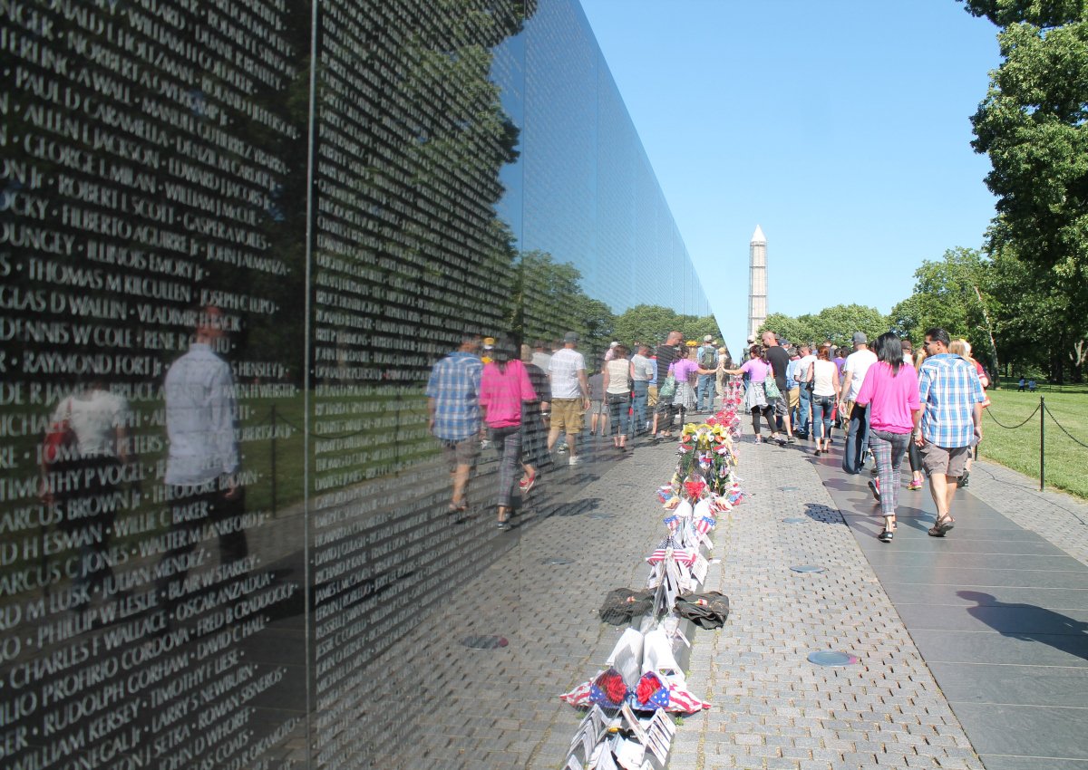 7. Vietnam Veterans Memorial, Washington, D.C. 