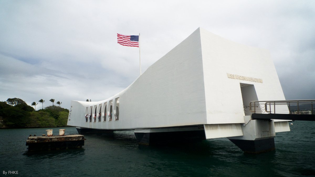 5. USS Arizona Memorial, Honolulu, Hawaii 
