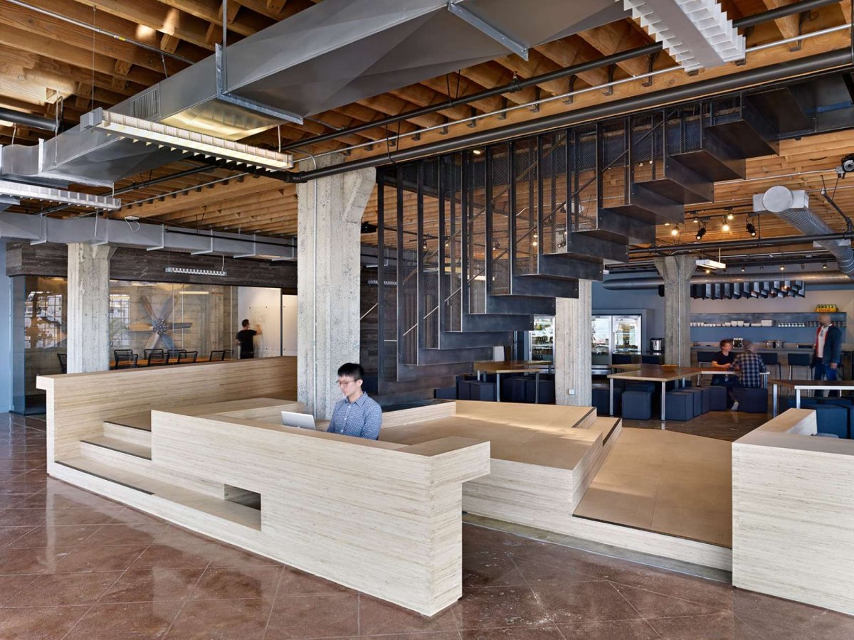 BEST OFFICE INTERIOR (Popular): Heavybit Industries, San Francisco, IwamotoScott Architecture 