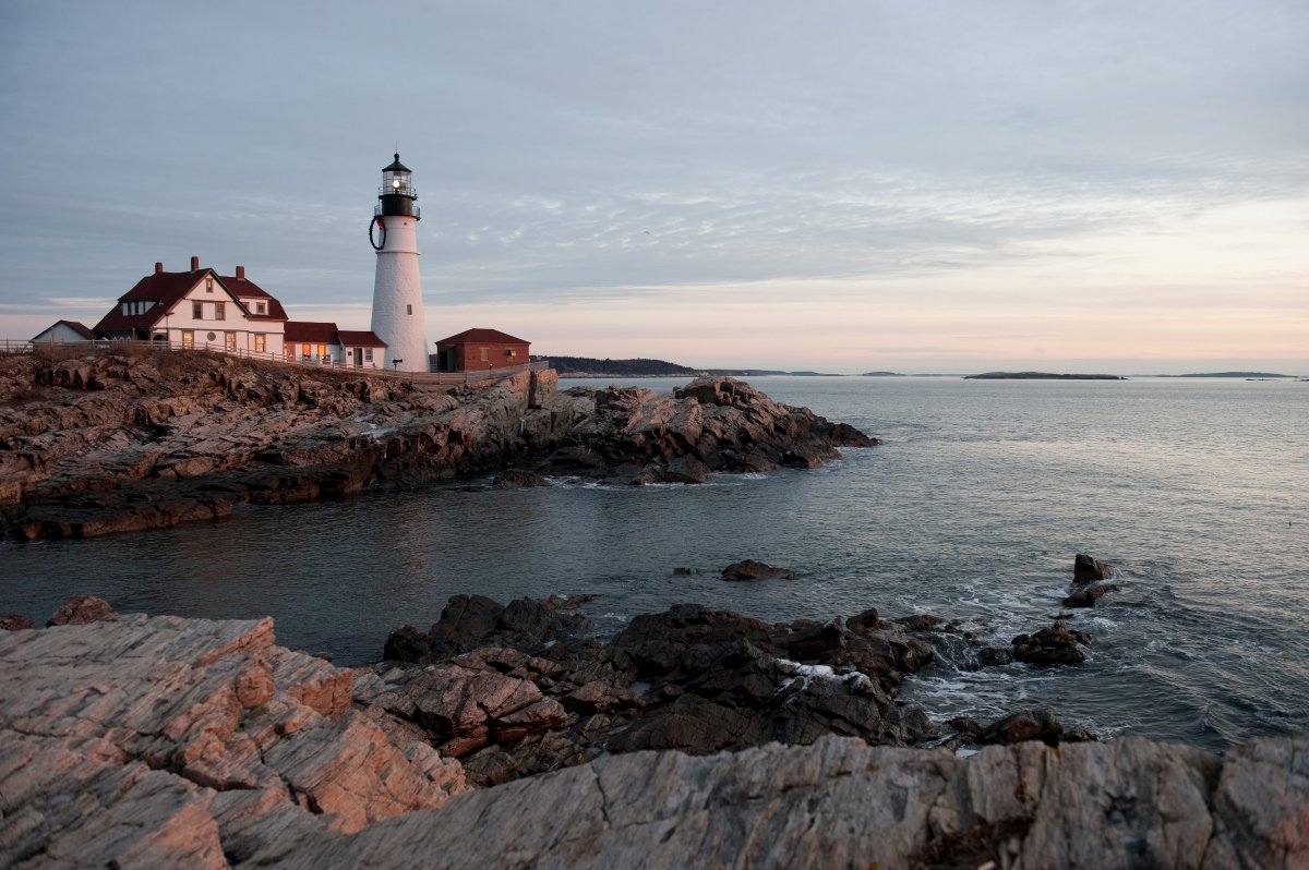 22. Portland Head Light, Cape Elizabeth, Maine 