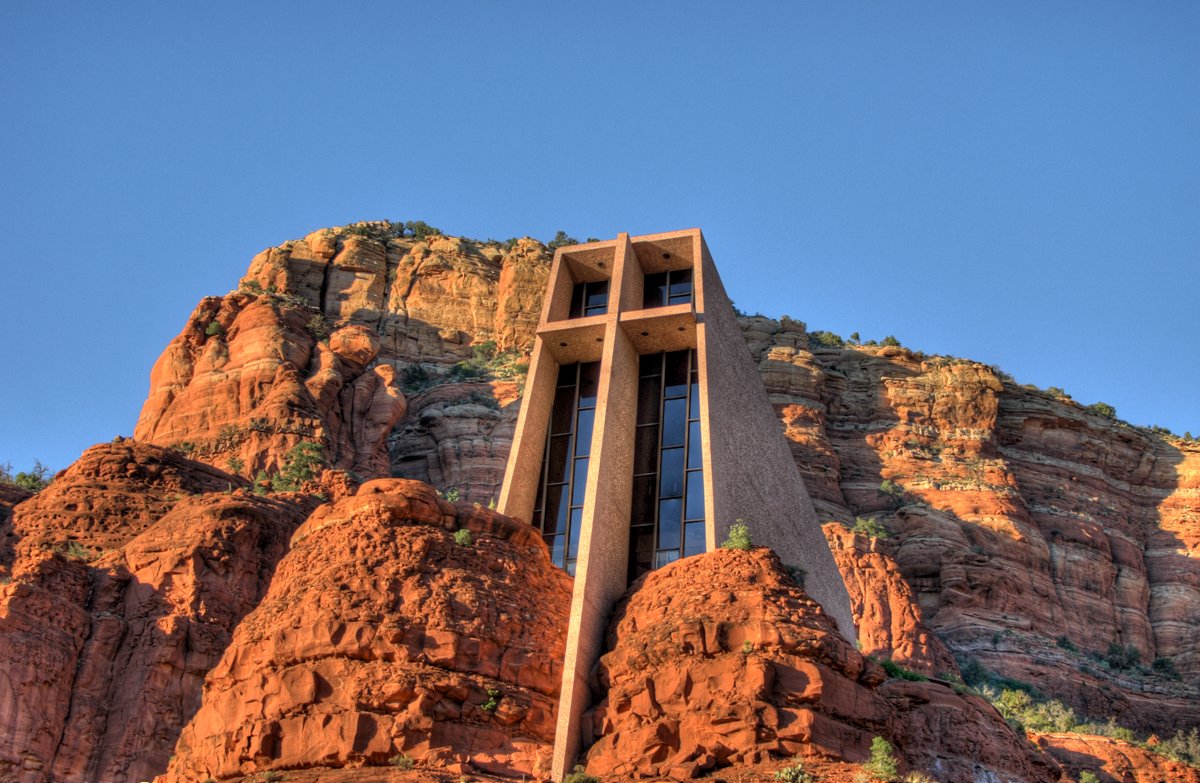 21. Chapel of the Holy Cross, Sedona, Arizona 