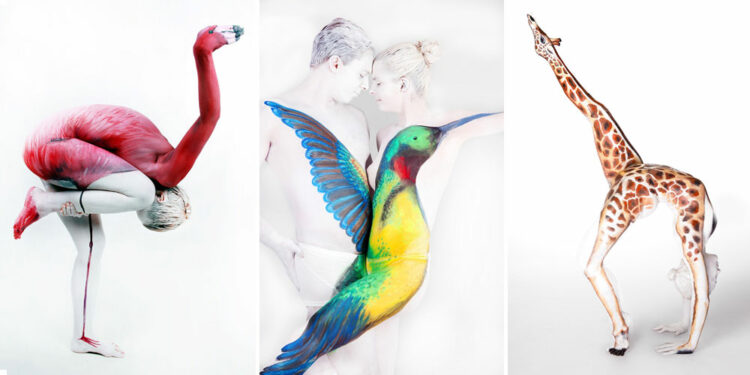 Stunning Examples Of Animal Body Art