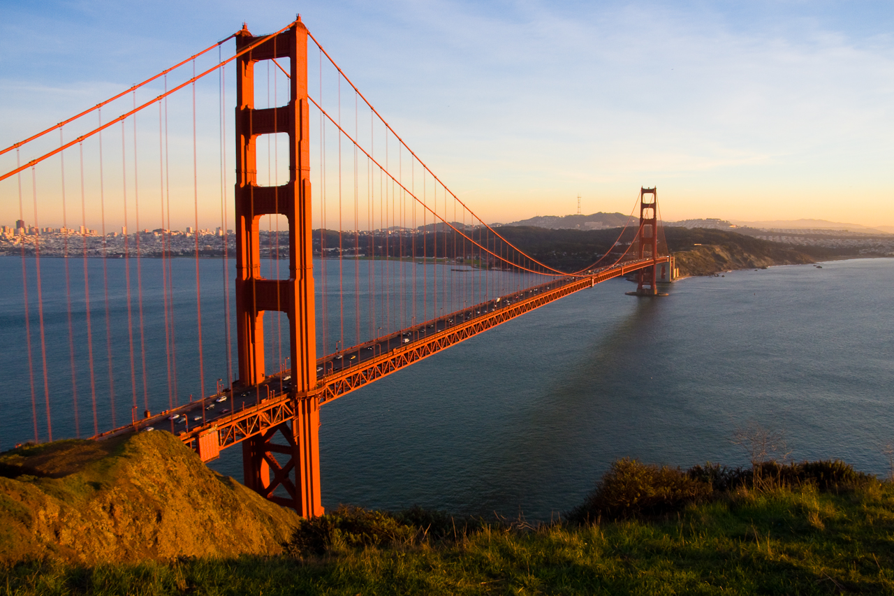 Golden Gate Bridge In San Francisco, USA