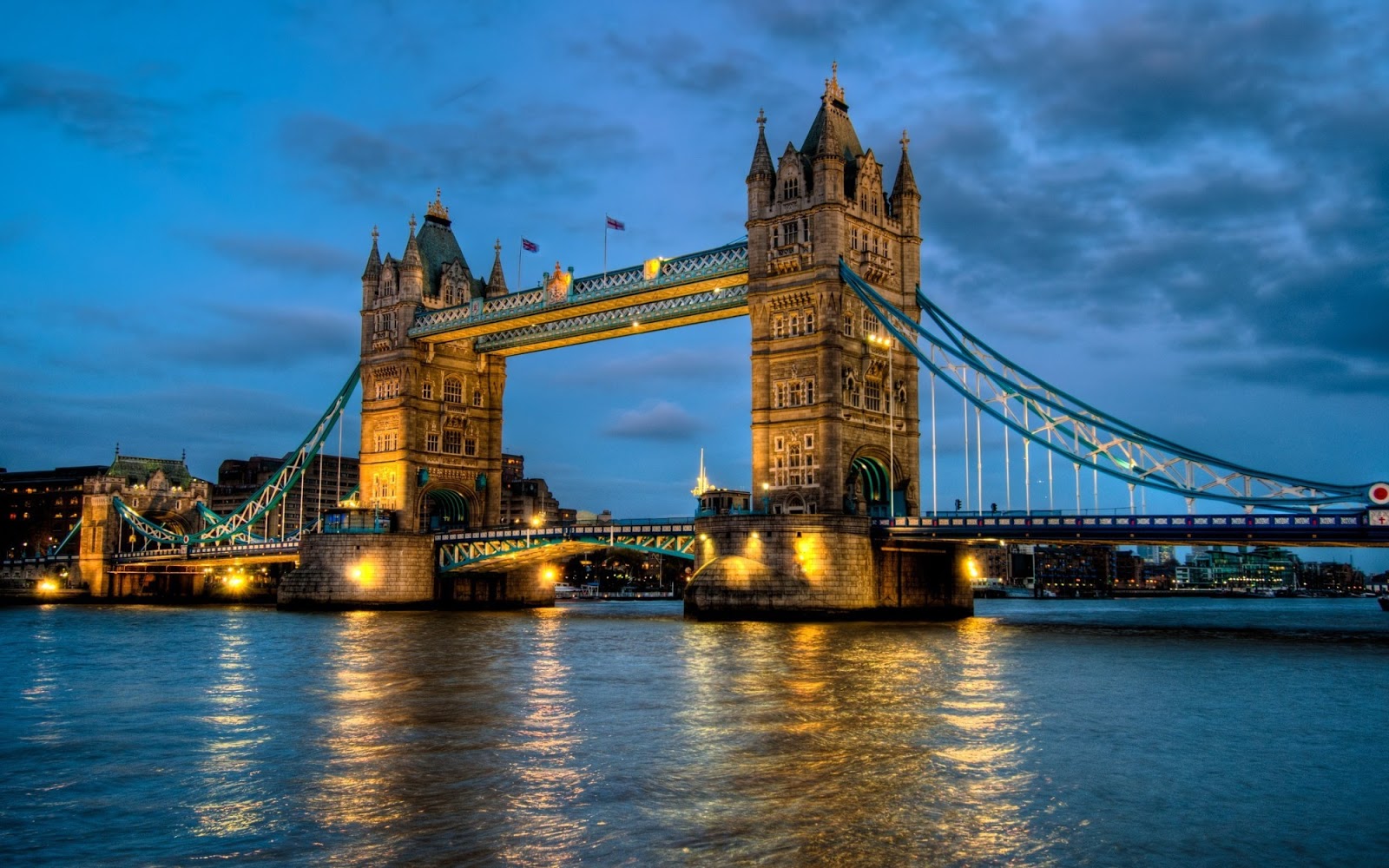 Tower Bridge In London, England