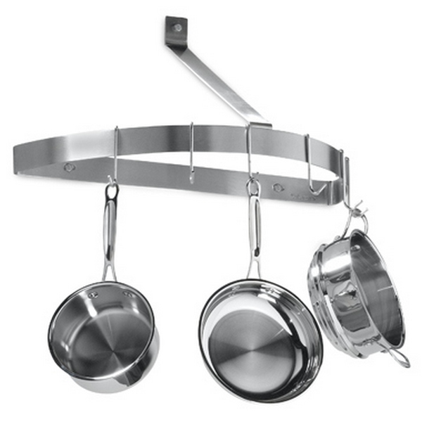 Hang pots and pans from the ceiling