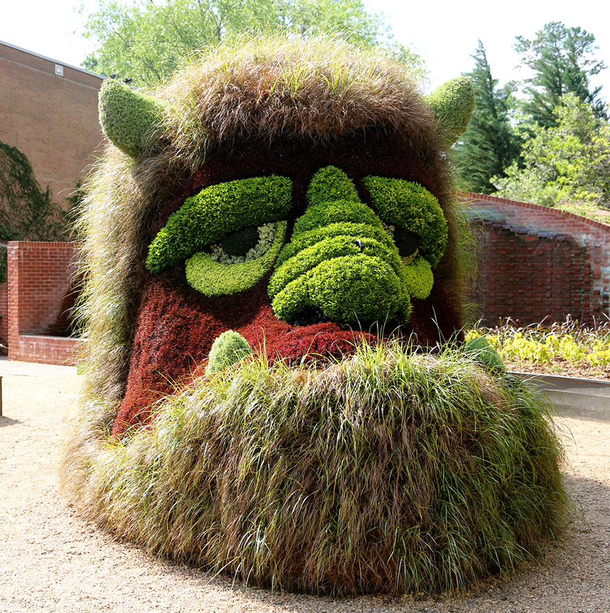 Plant Sculptures Imaginary Worlds Atlanta Botanical Garden