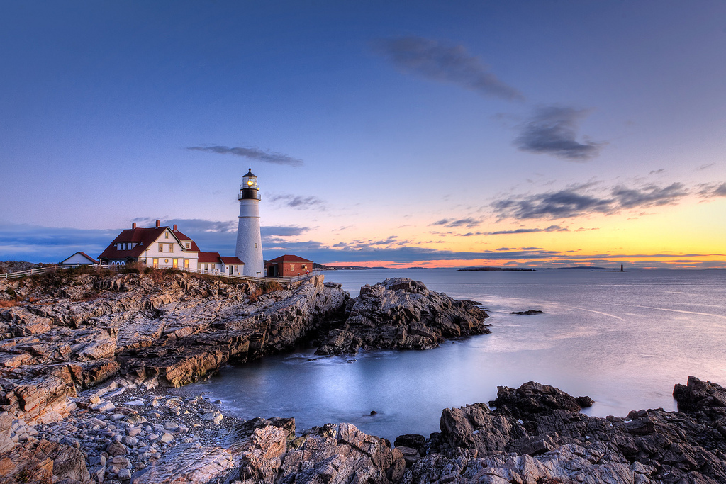 Maine, Portland Head Light, Cape Elizabeth