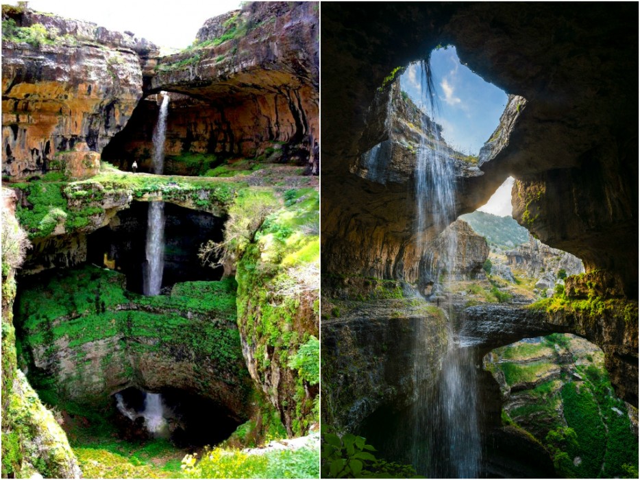 Baatara Gorge Waterfall, Lebanon