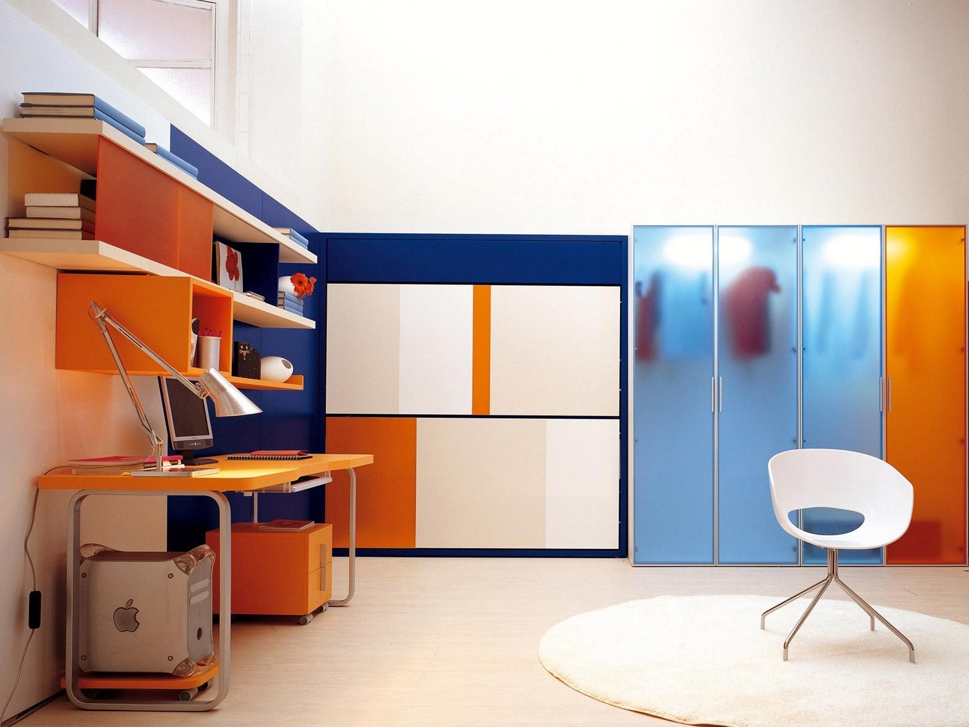 31-sleek-orange-desk