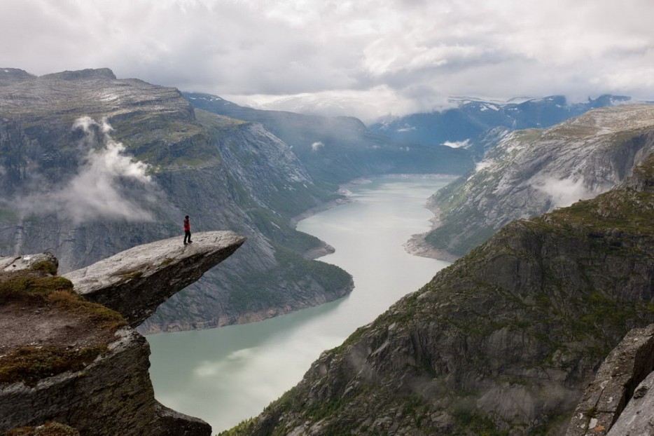Trolltunga Cliff in Norway