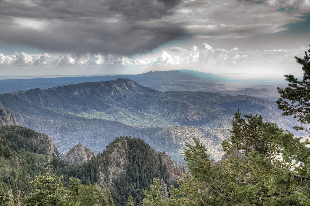 New Mexico, Manzano Mountains, Southeast of Albuquerque
