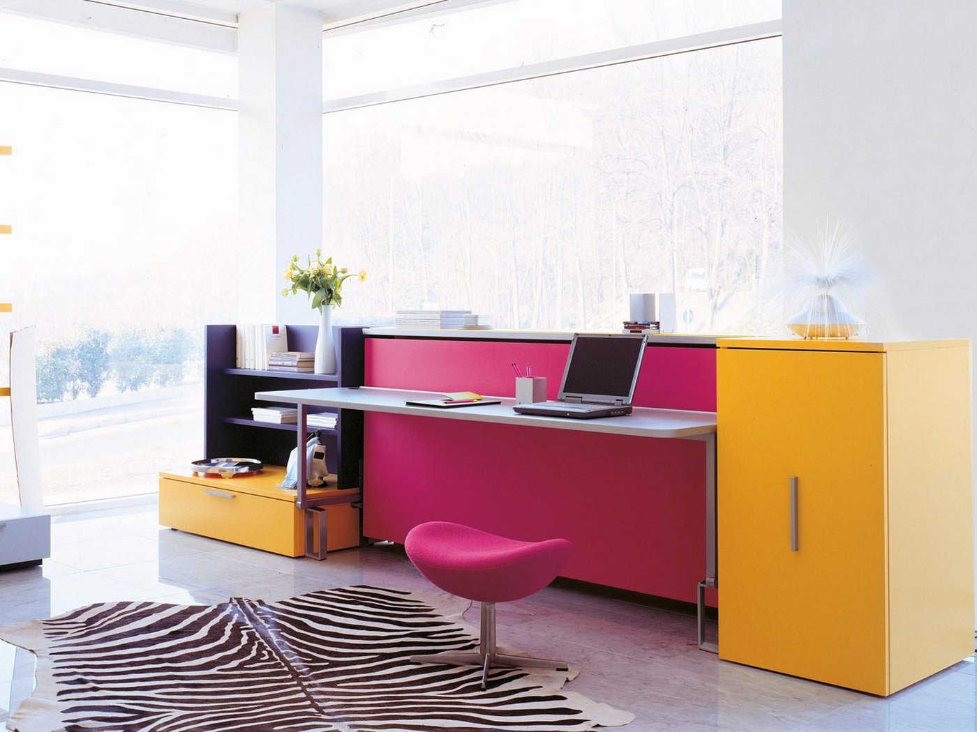 35-pink-desk-stool