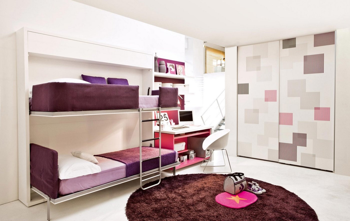 37-purple-bunk-beds