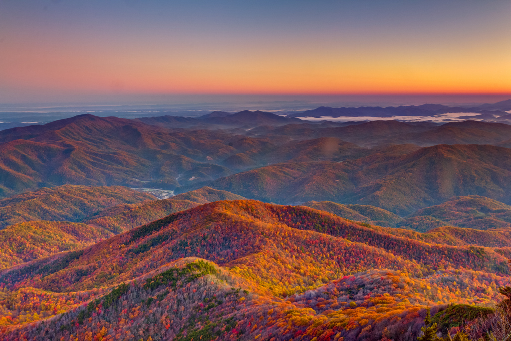Tennessee, Mt. Cammerer, The Great Smoky Mountains National Park