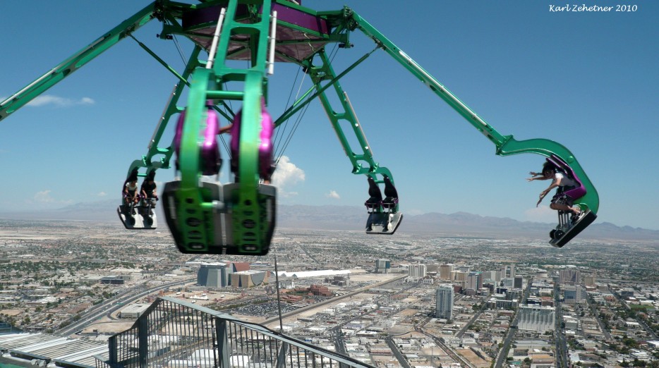 Insanity at the Stratosphere Hotel in Las Vegas, USA