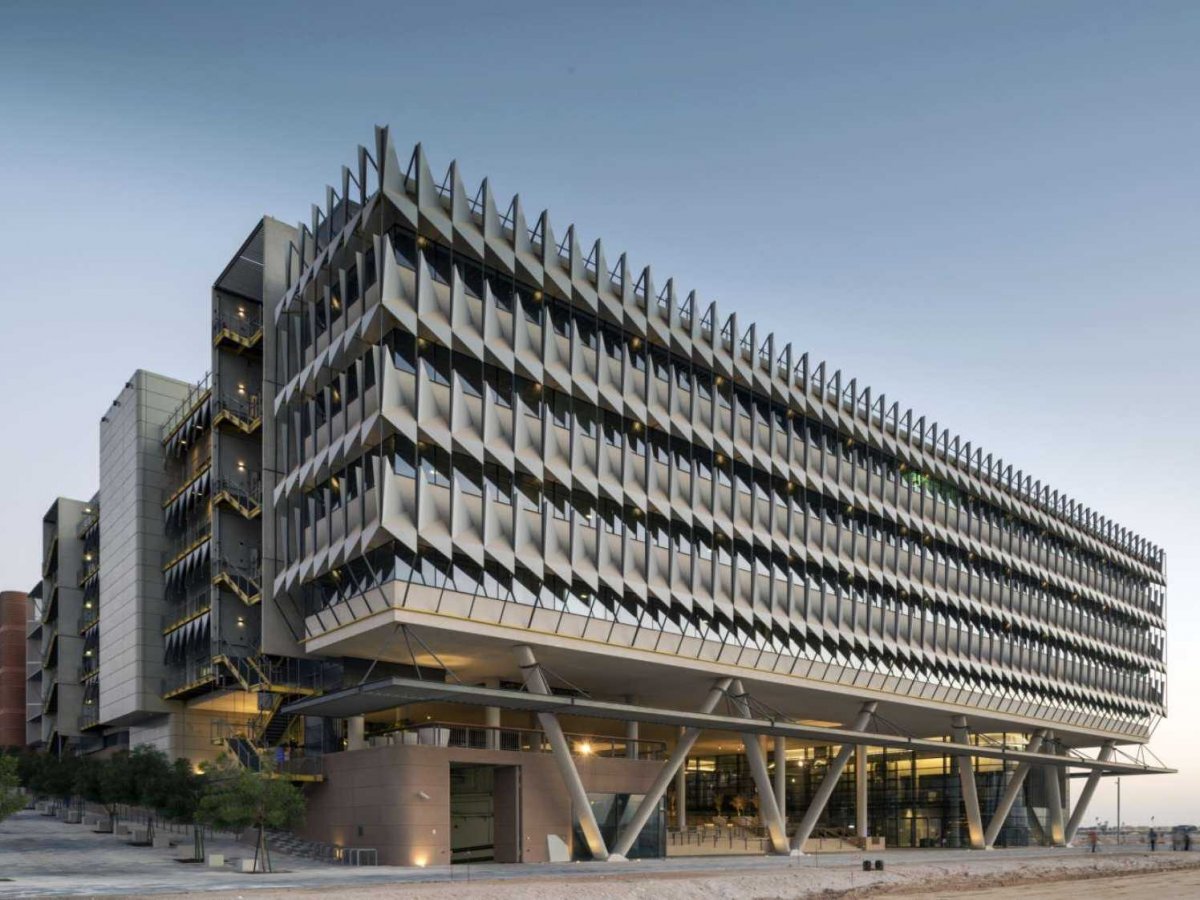 The Siemens Middle East Headquarters in Abu Dhabi, UAE, is one of the region's most advanced sustainable office buildings.