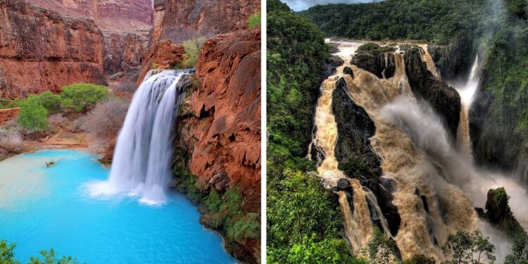 Incredible Waterfalls From Around The World