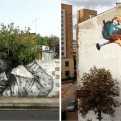 25+ Pieces Of Street Art That Cleverly Interact With Nature
