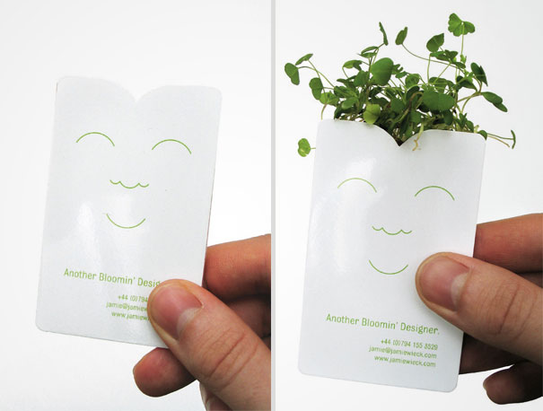 Designer’s Seed Packet Business Card