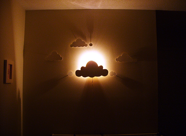 DIY Clouds Night Light