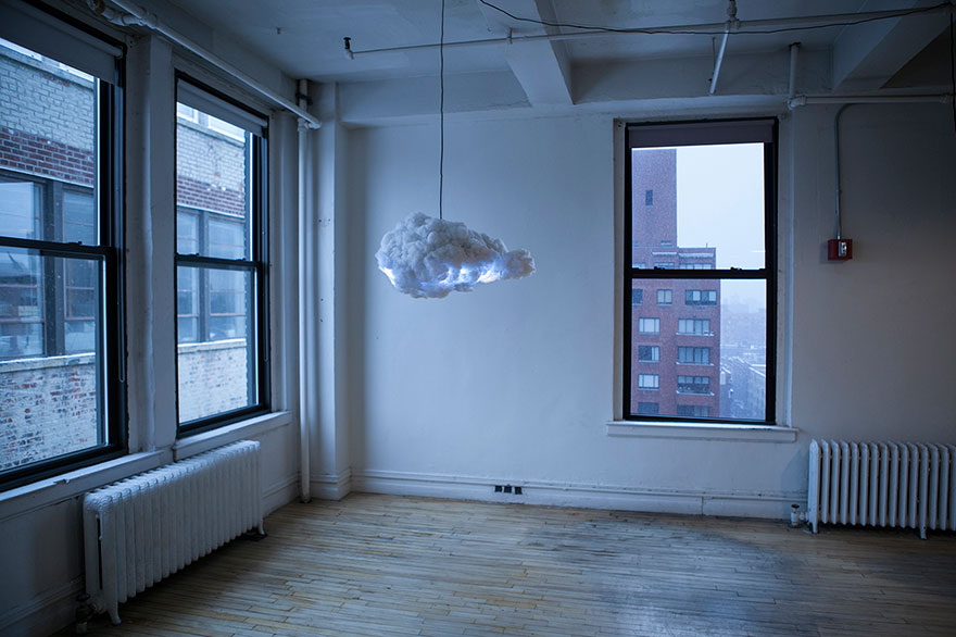 This Interactive Cloud Lamp Will Bring A Thunderstorm Into Your Living Room